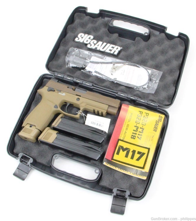 SIG Sauer P320-M17 with Two 21-Round and One 17-Round Magazines-img-2