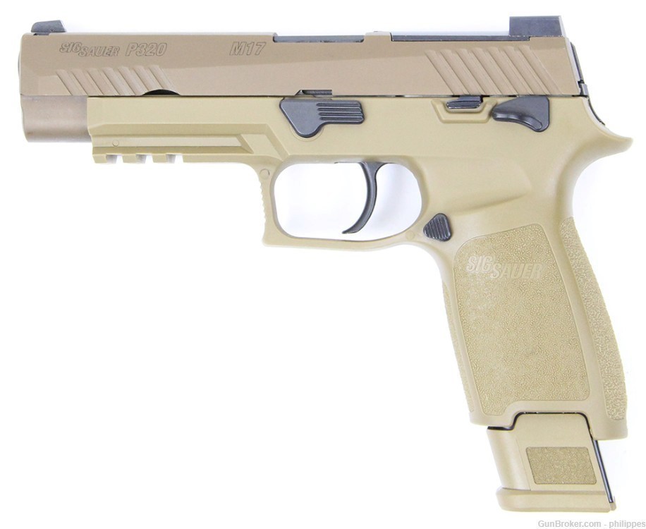 SIG Sauer P320-M17 with Two 21-Round and One 17-Round Magazines-img-0