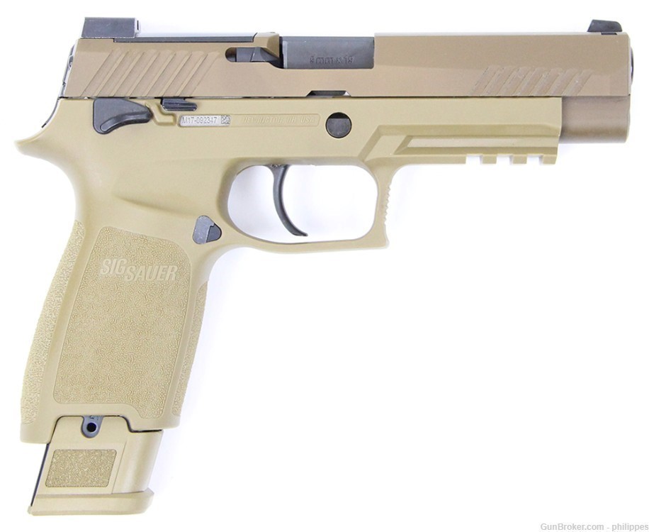 SIG Sauer P320-M17 with Two 21-Round and One 17-Round Magazines-img-1