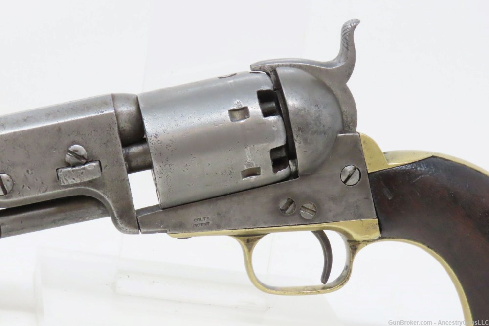 EARLY Antique COLT M1851 NAVY .36 Revolver CIVIL WAR WILD WEST GUNFIGHTER-img-3