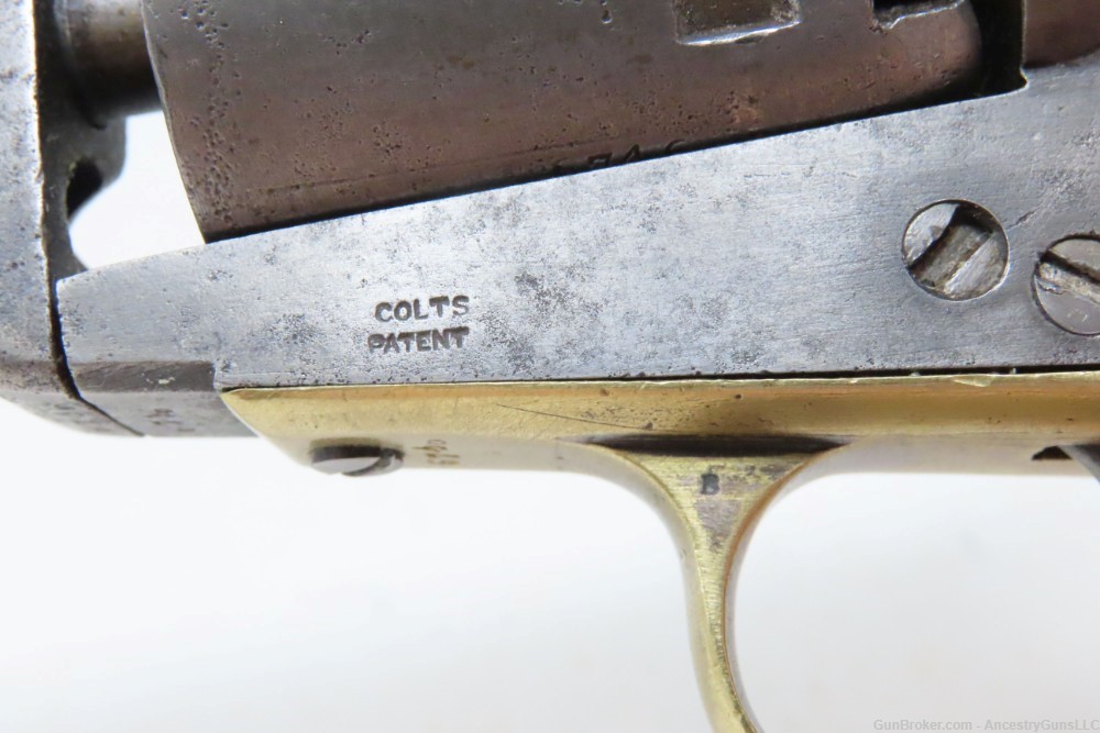 EARLY Antique COLT M1851 NAVY .36 Revolver CIVIL WAR WILD WEST GUNFIGHTER-img-10