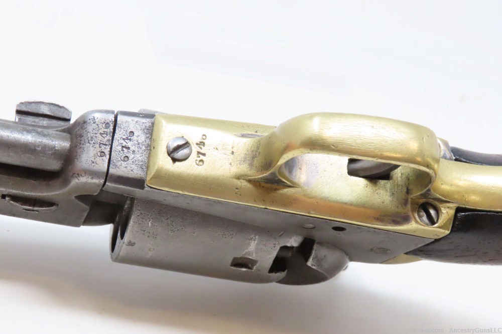 EARLY Antique COLT M1851 NAVY .36 Revolver CIVIL WAR WILD WEST GUNFIGHTER-img-13