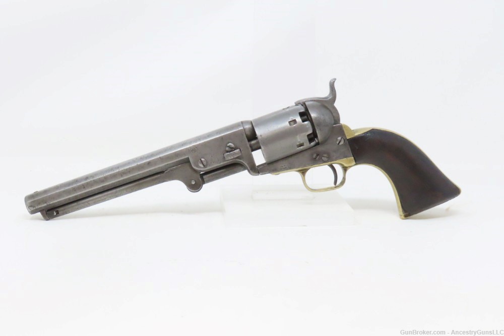 EARLY Antique COLT M1851 NAVY .36 Revolver CIVIL WAR WILD WEST GUNFIGHTER-img-1