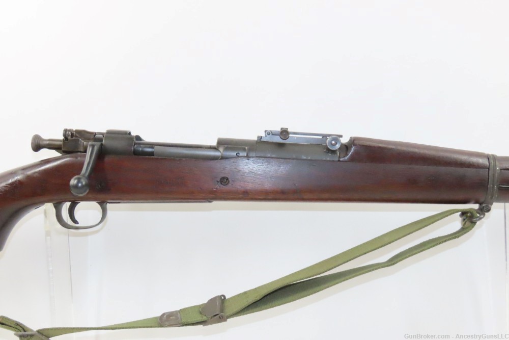 WORLD WAR II U.S. Remington M1903 BOLT ACTION C&R Rifle BAYONET & SCABBARD -img-5