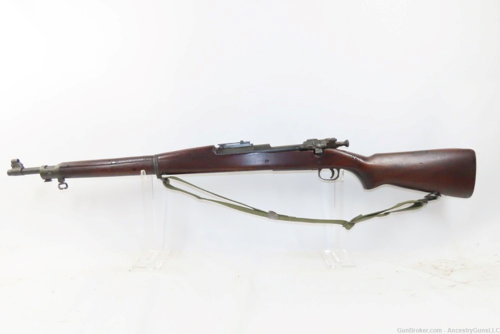 WORLD WAR II U.S. Remington M1903 BOLT ACTION C&R Rifle BAYONET & SCABBARD -img-16