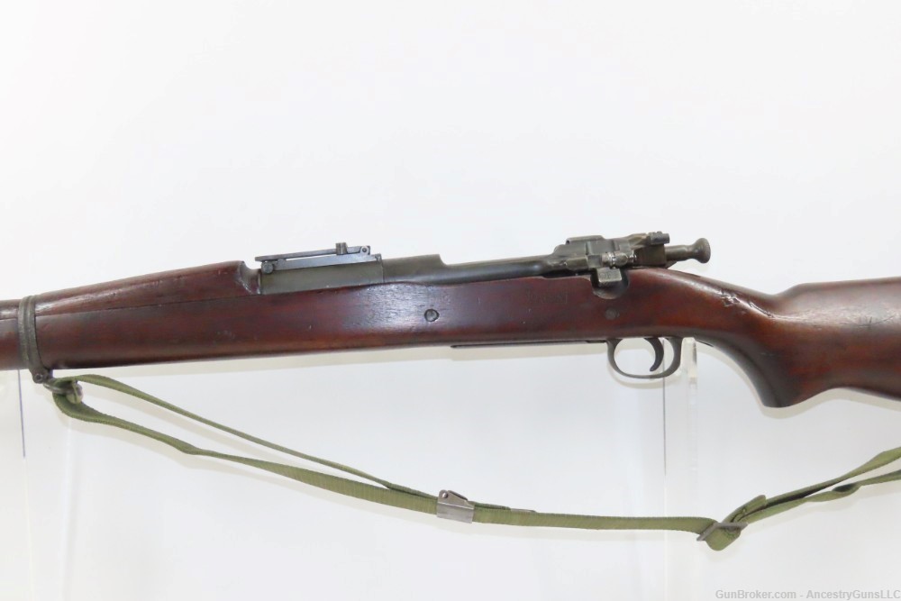 WORLD WAR II U.S. Remington M1903 BOLT ACTION C&R Rifle BAYONET & SCABBARD -img-18