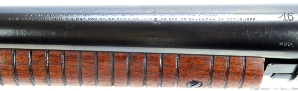 WINCHESTER MODEL 1897 TAKEDOWN PUMP SHOTGUN 16 GA FROM 1904!-img-15