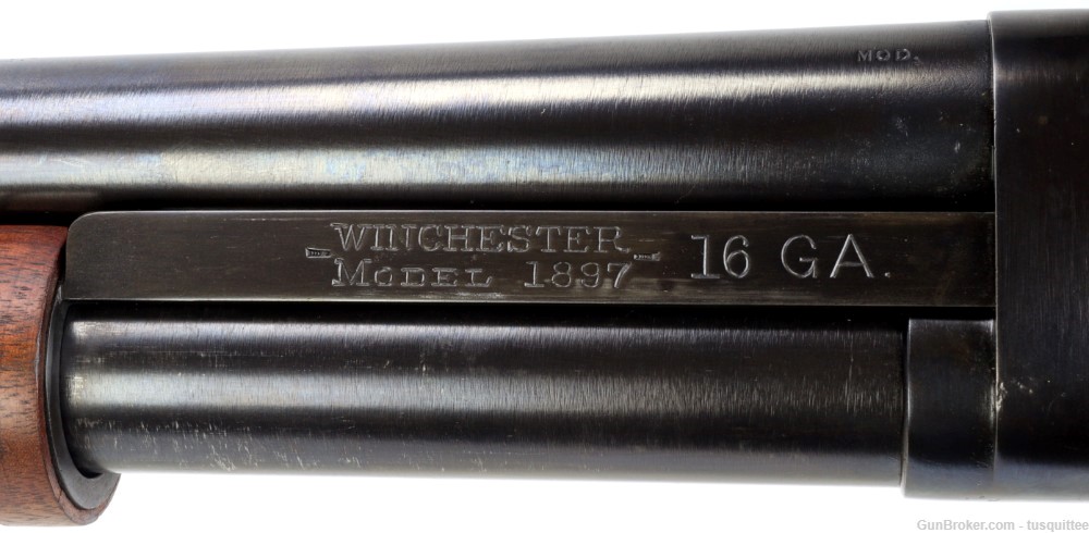 WINCHESTER MODEL 1897 TAKEDOWN PUMP SHOTGUN 16 GA FROM 1904!-img-21