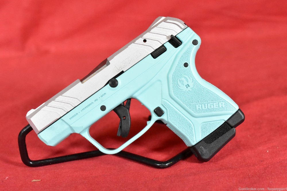 Ruger LCP II 22LR 2.75" 13726 Turquoise LCP-img-2