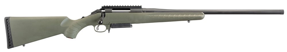 Ruger American Rifle Predator 204 Ruger 22 10+1 Moss Green Syn.-img-1