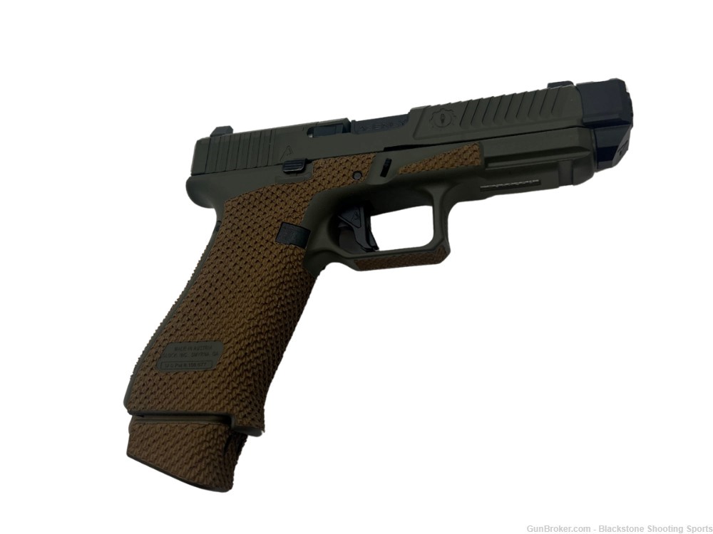 Agency Arms Glock 19X Sage Dynamics 9mm OD Green-img-1