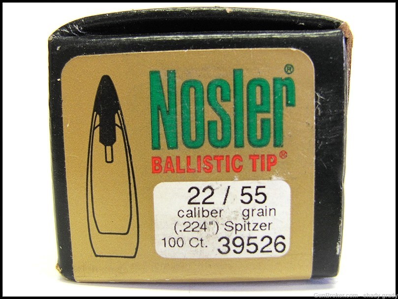 nosler ballistic tip 22cal 55gr -img-1