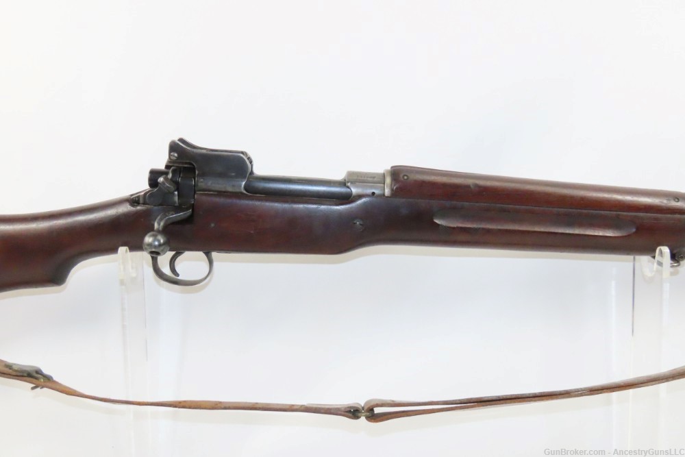 WORLD WAR I Era U.S. EDDYSTONE M1917 Bolt Action C&R MILITARY Rifle SLING  -img-3
