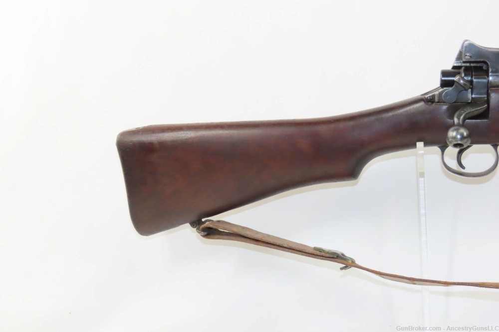 WORLD WAR I Era U.S. EDDYSTONE M1917 Bolt Action C&R MILITARY Rifle SLING  -img-2