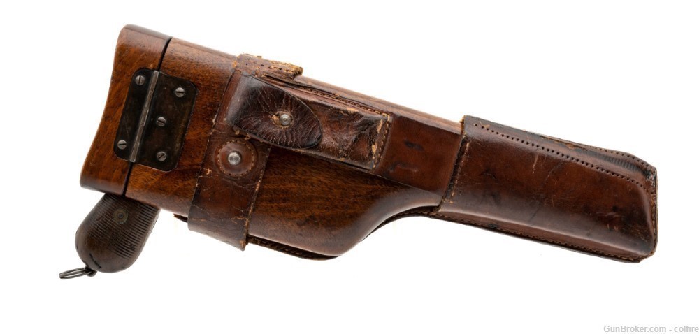 UNIT MARKED WWI MAUSER 1896 BROOMHANDLE .30 MAUSER RIG-img-8