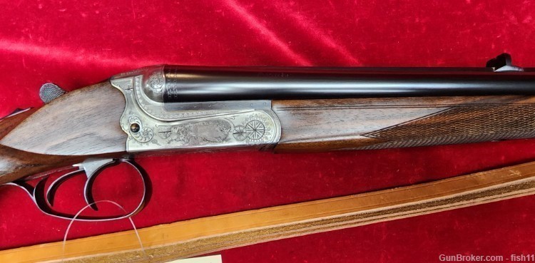 Merkel Engraved Double Rifle 9.3x74R-img-2