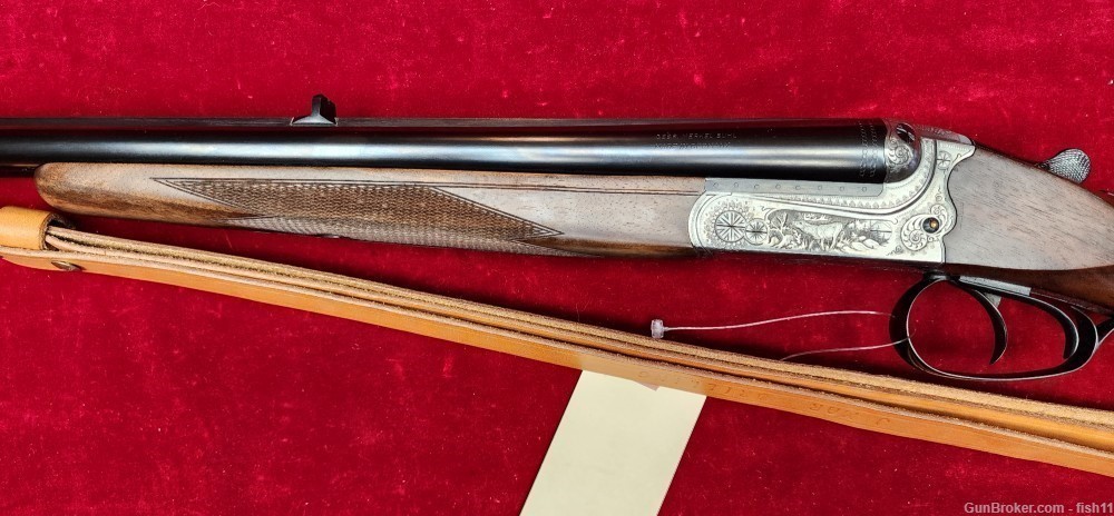 Merkel Engraved Double Rifle 9.3x74R-img-6