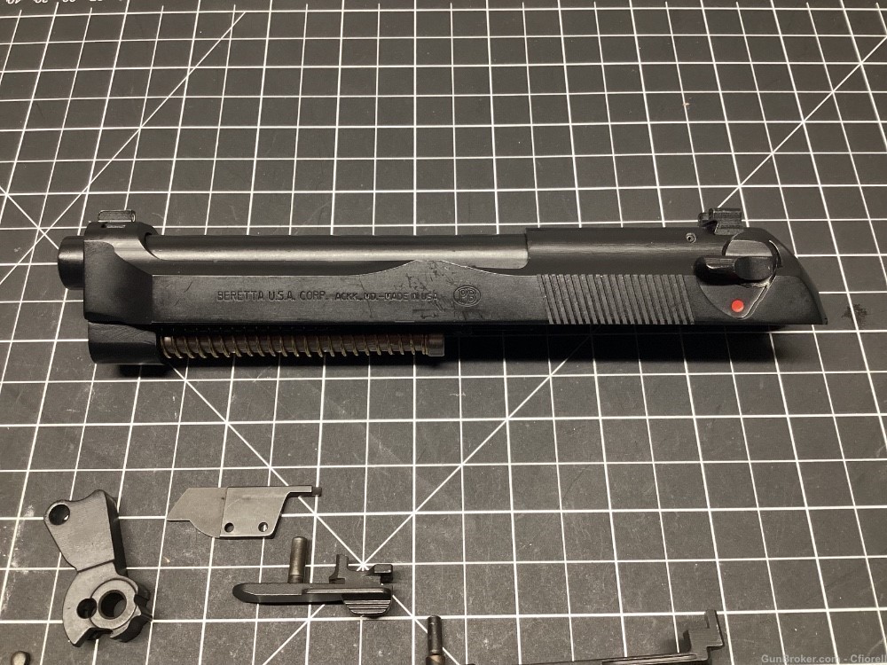UNICORN BERETTA 92G-SD SUPER DAVE COMPLETE SLIDE ASSEMBLY AND FRAME PARTS -img-22