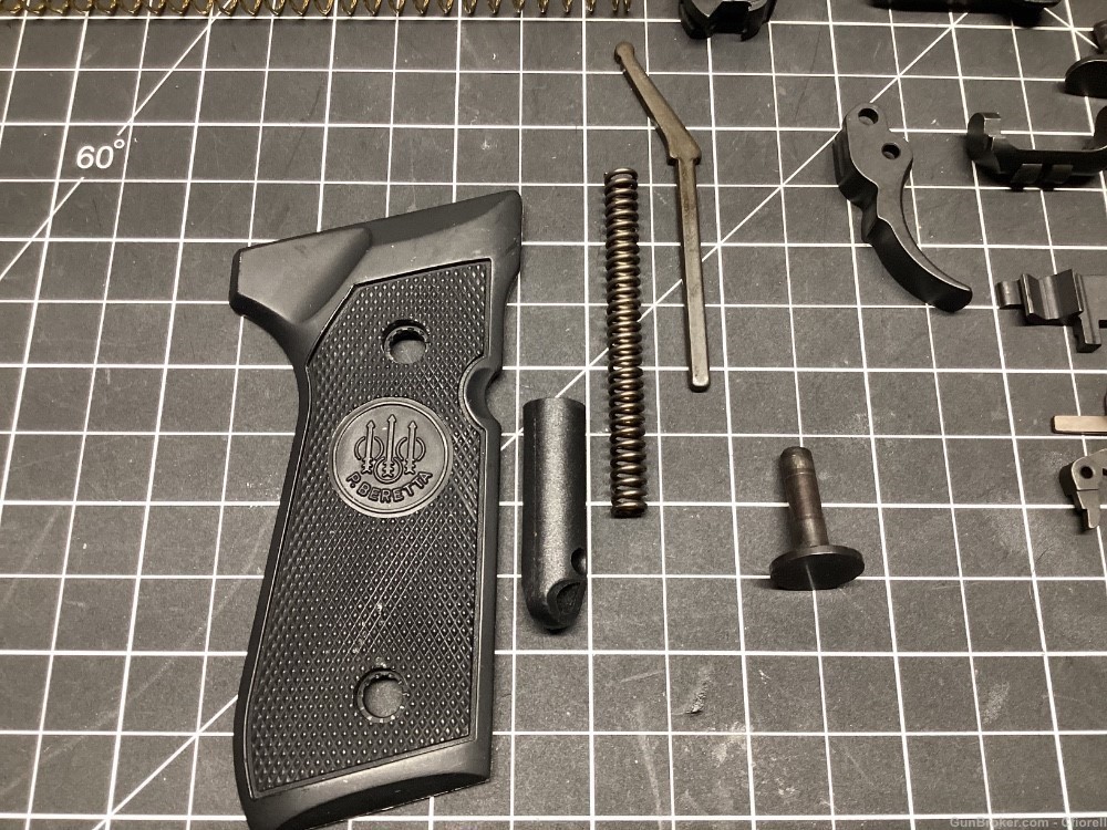 UNICORN BERETTA 92G-SD SUPER DAVE COMPLETE SLIDE ASSEMBLY AND FRAME PARTS -img-7