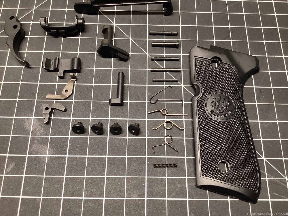 UNICORN BERETTA 92G-SD SUPER DAVE COMPLETE SLIDE ASSEMBLY AND FRAME PARTS -img-6