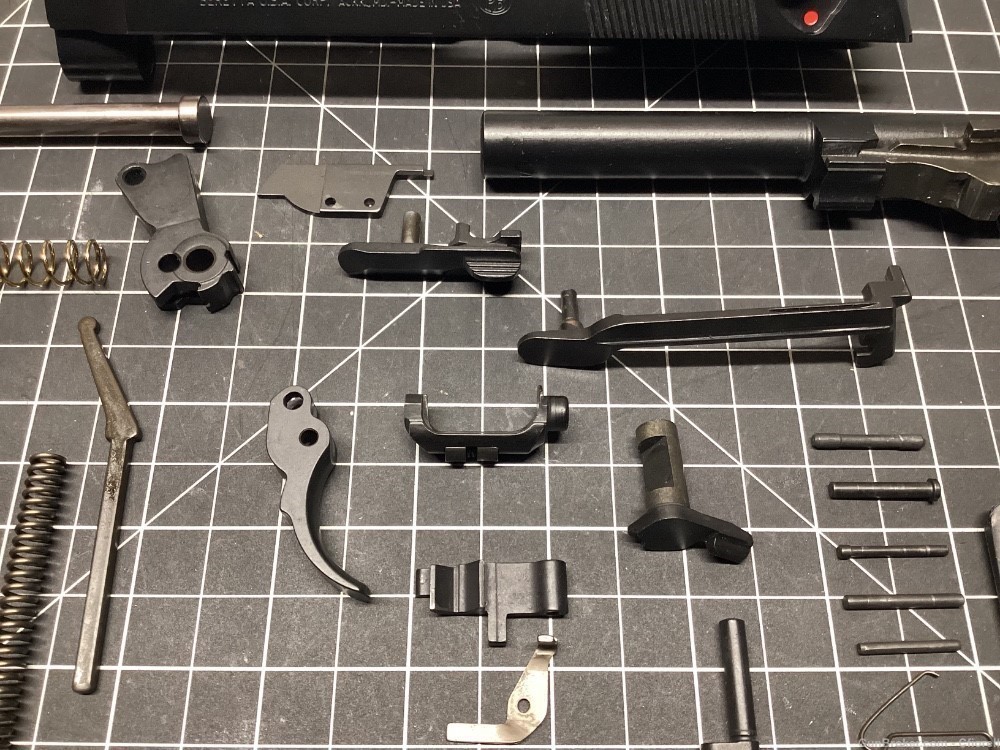 UNICORN BERETTA 92G-SD SUPER DAVE COMPLETE SLIDE ASSEMBLY AND FRAME PARTS -img-5