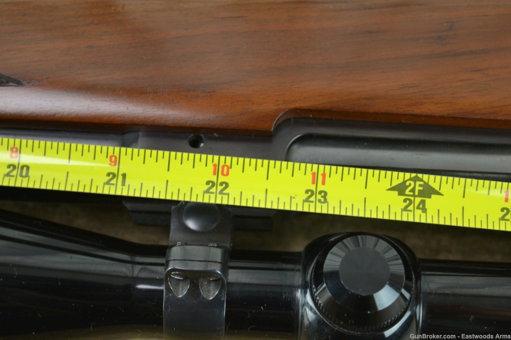 Ruger M77 .243 Winchester 1972 Scope Great Condition Flat Bolt Red Pad-img-26