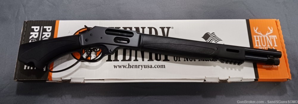 HENRY AXE 410 LEVER ACTION SHOTGUN NEW IN BOX-img-1