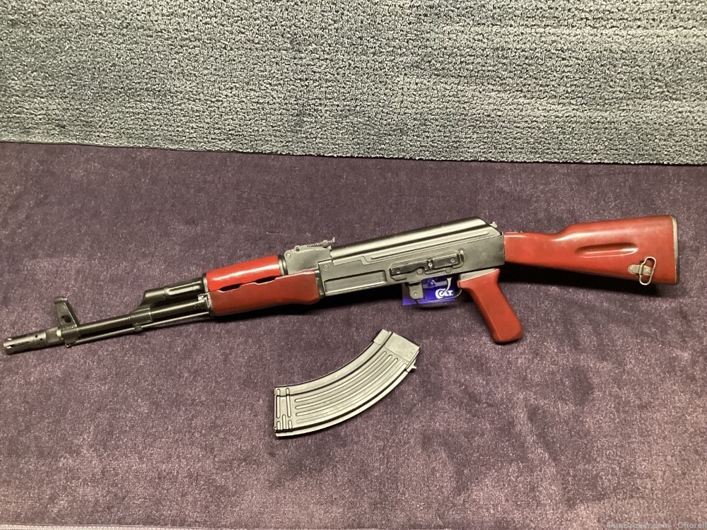 UNBELIEVABLE LANCASTER ARMS AK-47 7.62X39 L47MSS MILLED RED WOOD-img-9