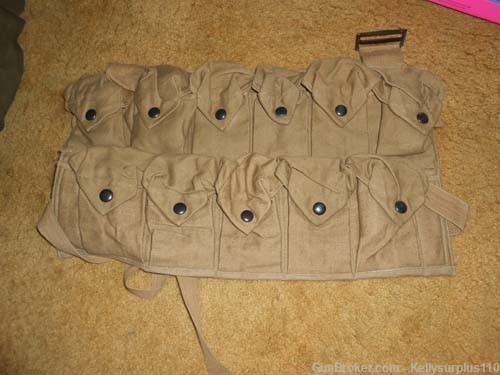 U.S. Grenade Vest Dated 1918 WWI -img-0