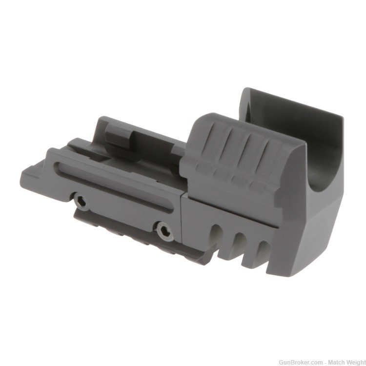 Match Weight - Compensator for H&K VP9 w/ Rail - Steel -img-2