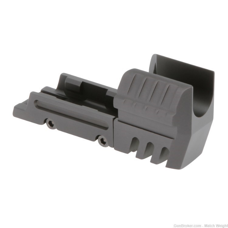 Match Weight - Compensator for H&K VP9 w/o Rail - Steel -img-2