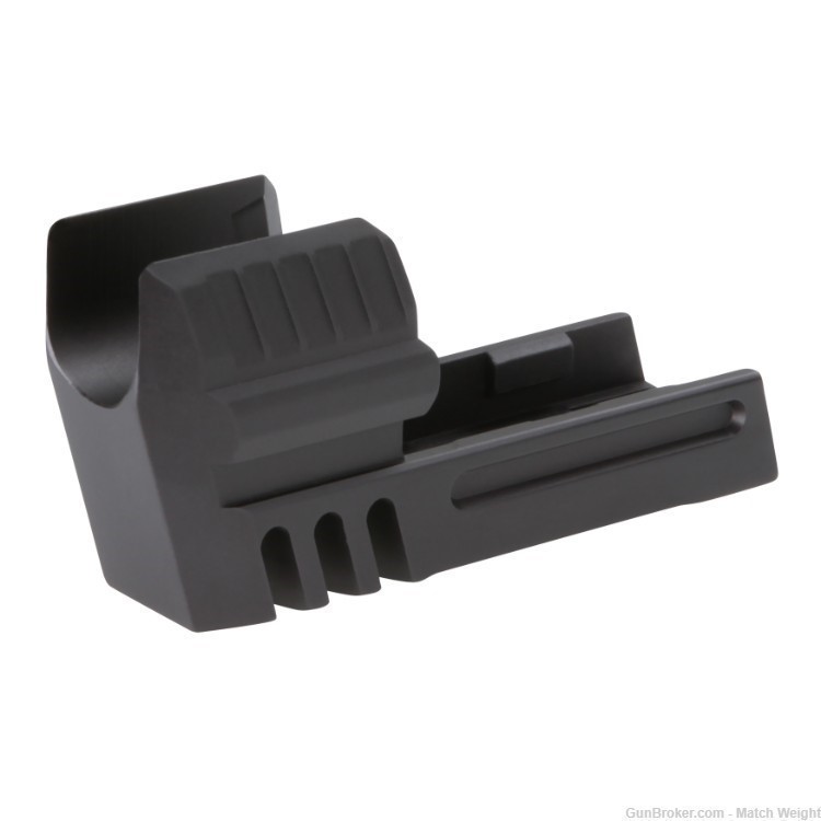 Match Weight - Compensator for H&K HK45C (Compact)  w/o Rail - Aluminum-img-1