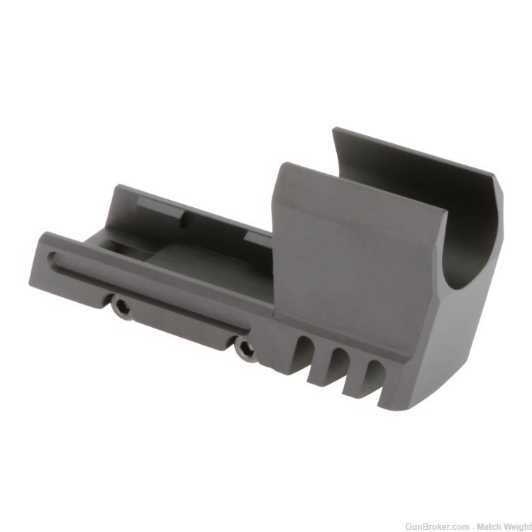 Match Weight - Compensator for H&K USPC (Compact) 9/40 w/o Rail - Aluminum-img-2