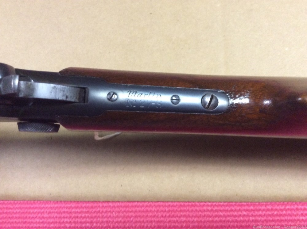 Marlin 27S 25 RimFire Pump Action rifle.  Remington 12, Winchester 61,62. -img-7