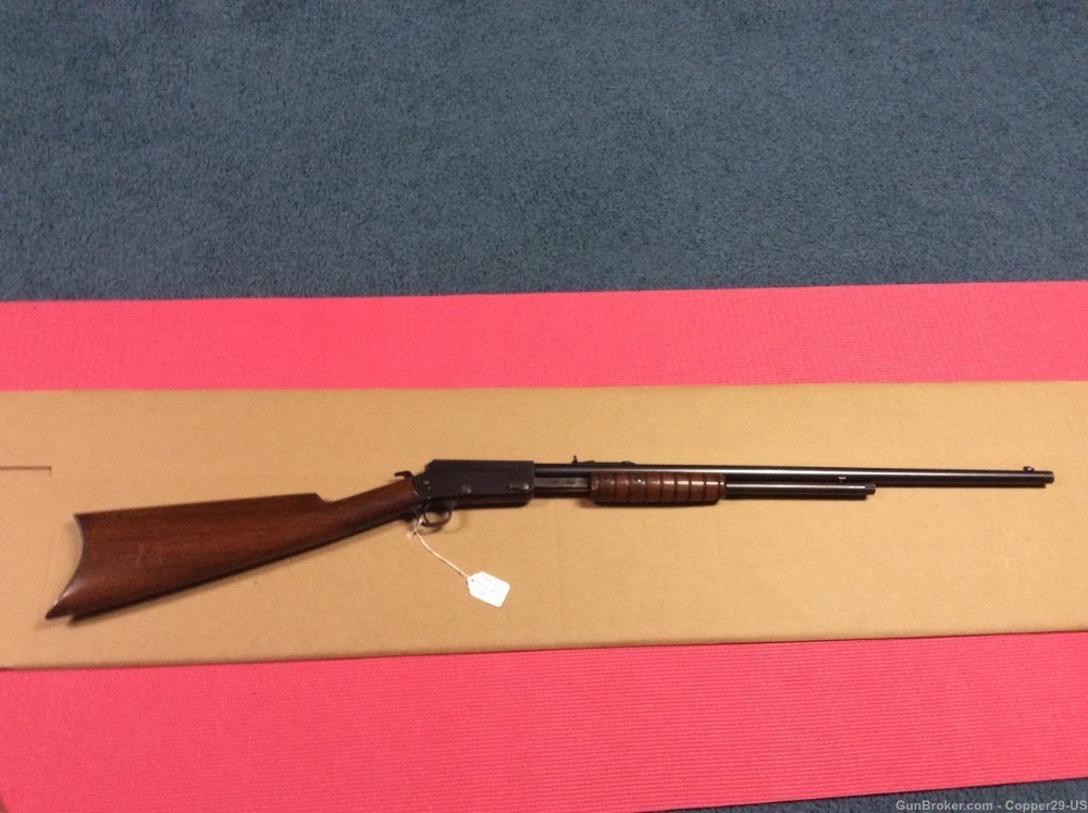 Marlin 27S 25 RimFire Pump Action rifle.  Remington 12, Winchester 61,62.-img-0