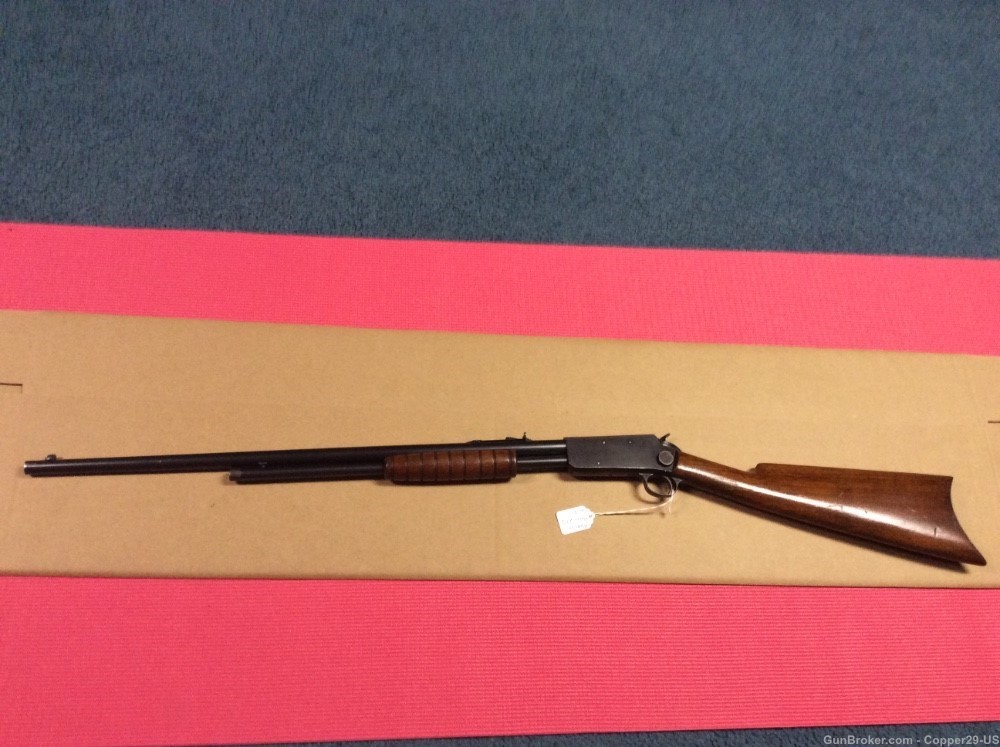 Marlin 27S 25 RimFire Pump Action rifle.  Remington 12, Winchester 61,62. -img-11
