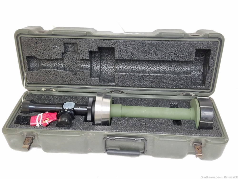 Graflex 120 mm muzzle boresight model M27A2-120 w/ case-img-0