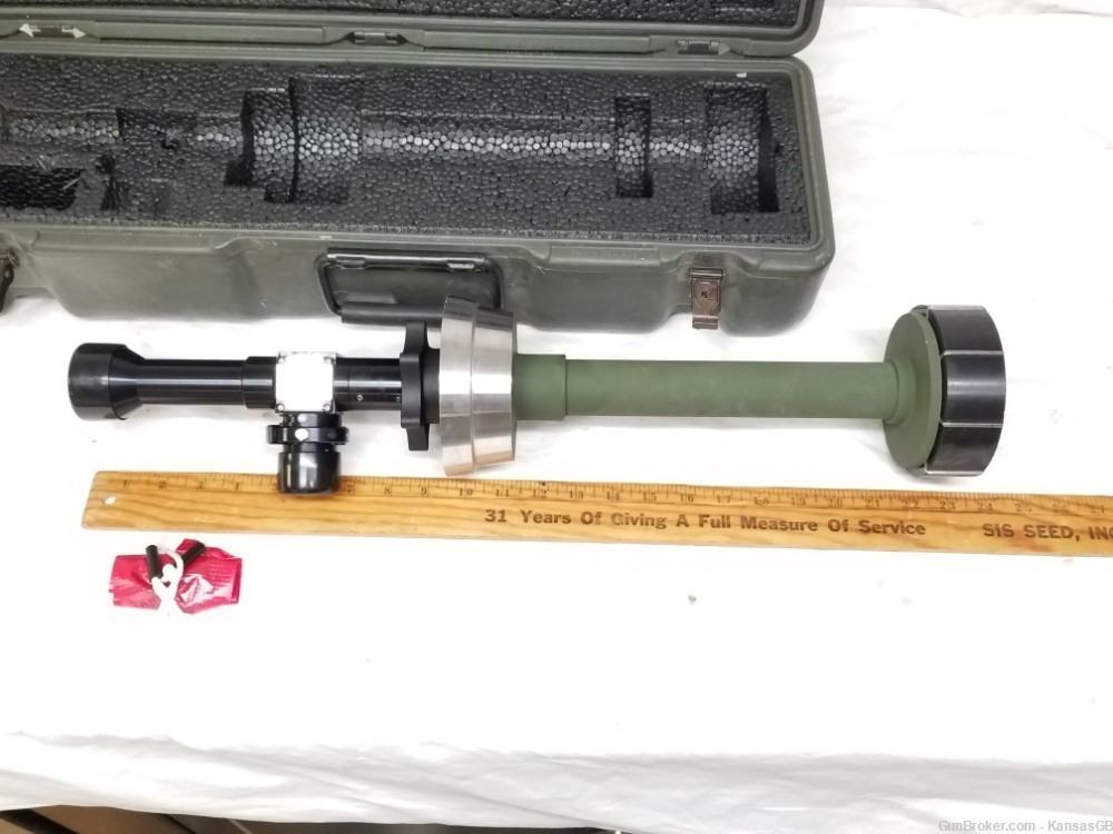 Graflex 120 mm muzzle boresight model M27A2-120 w/ case-img-14