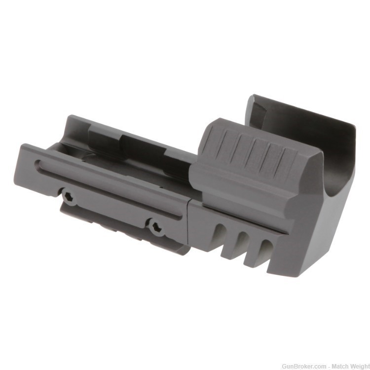 Match Weight - Compensator for H&K HK45 w/ Rail - Steel-img-2