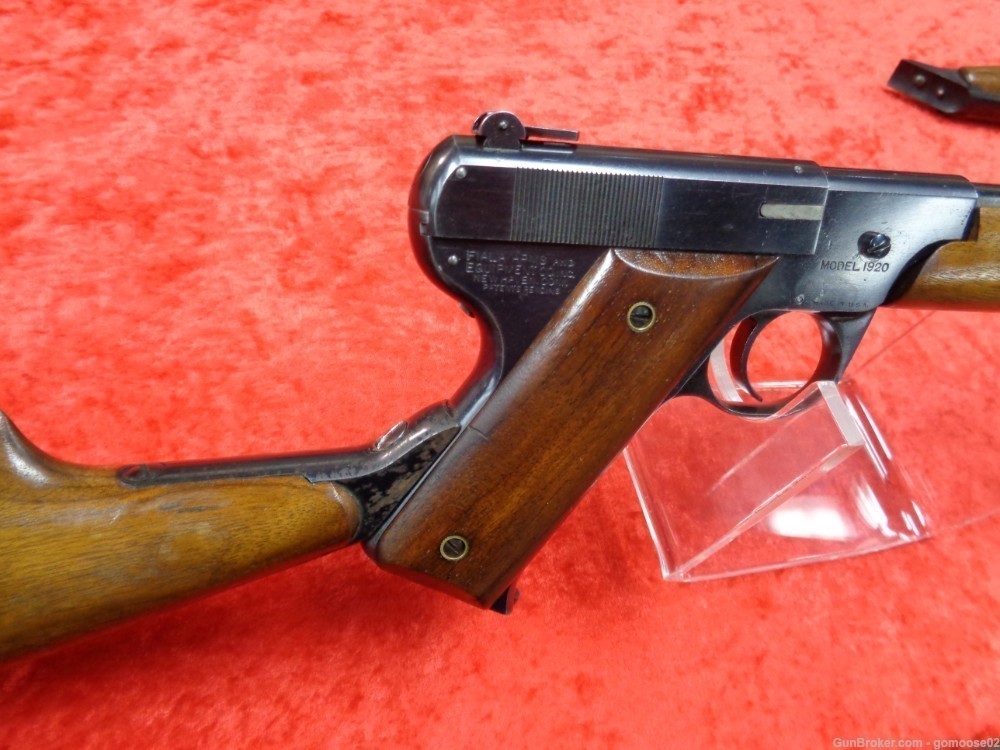 Fiala Arms Model 1920 22 Repeater Pistol Carbine 3 Barrel Set Stock I TRADE-img-2