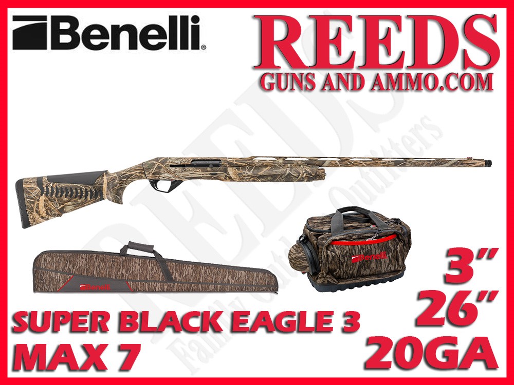 Benelli Super Black Eagle 3 Max 7 Camo 20 Ga 3in 26in 10348-img-0