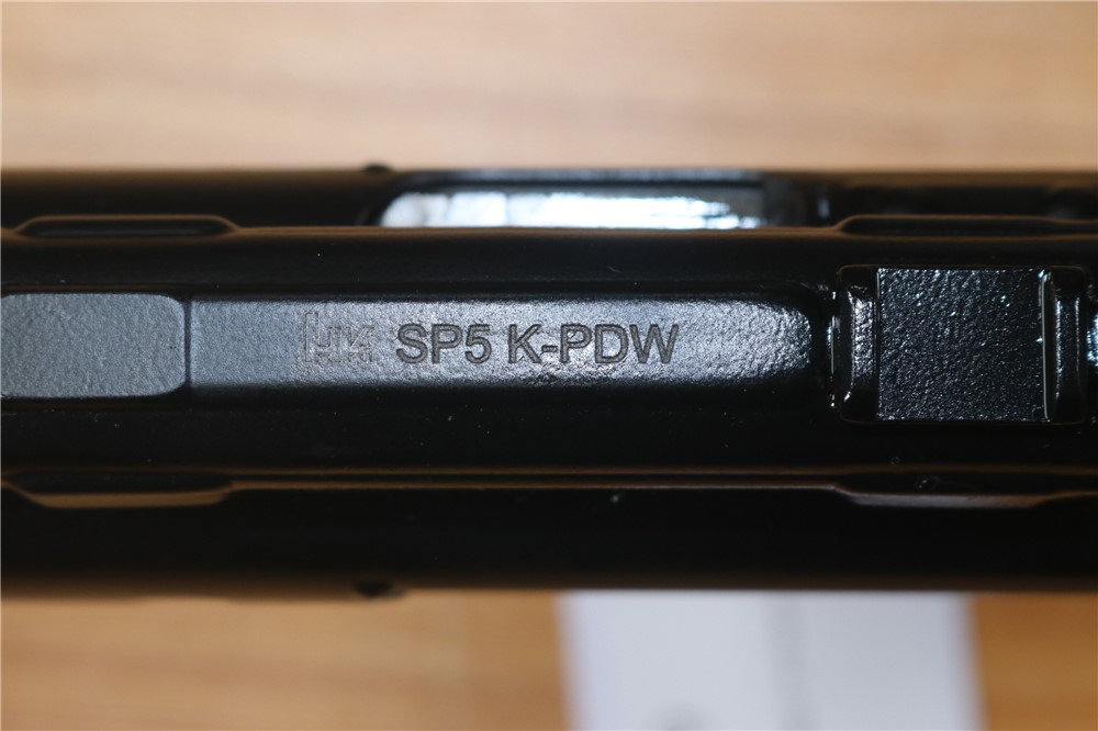 Heckler & Koch SP5 K-PDW 9mm 5.8" Threaded Barrel Black Soft Case 2 Mags-img-8