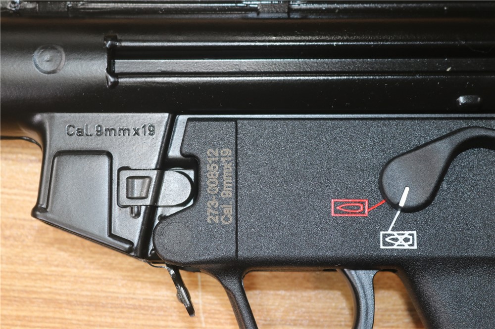 Heckler & Koch SP5 K-PDW 9mm 5.8" Threaded Barrel Black Soft Case 2 Mags-img-7