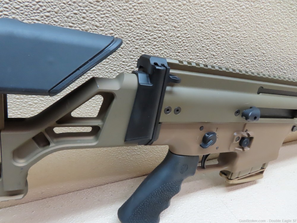 FN SCAR 20 S .308 Battle Rifle   Precision Stock, Geissele Trigger ! MINT -img-19