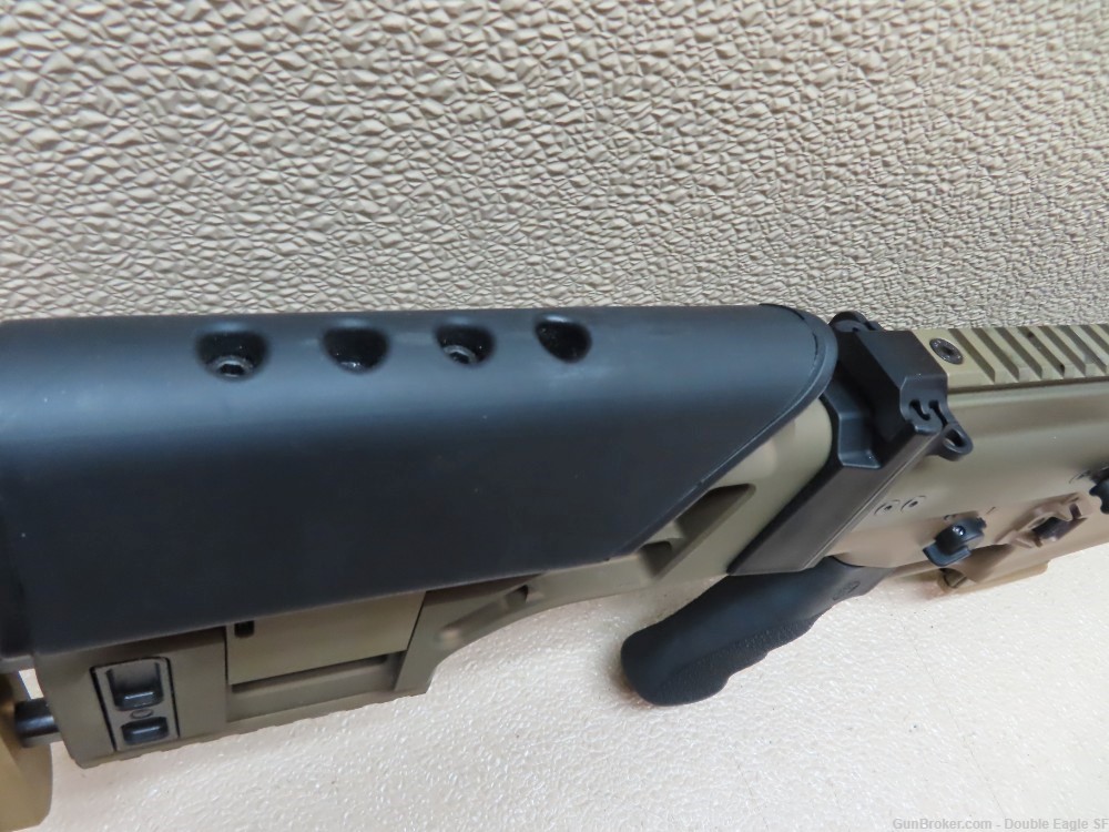 FN SCAR 20 S .308 Battle Rifle   Precision Stock, Geissele Trigger ! MINT -img-18