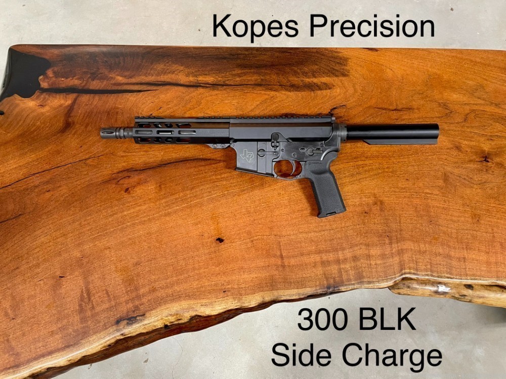 Kopes Precision 300 Blackout AR Pistol Made in TX, Right Hand Side Charge-img-1