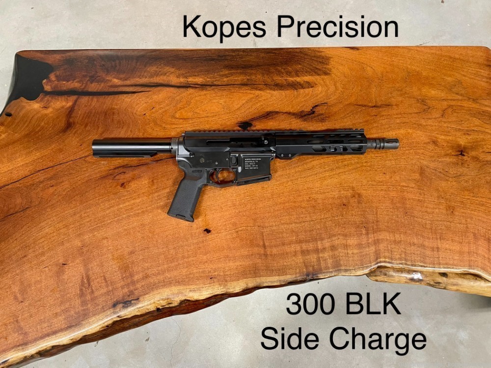 Kopes Precision 300 Blackout AR Pistol Made in TX, Right Hand Side Charge-img-0
