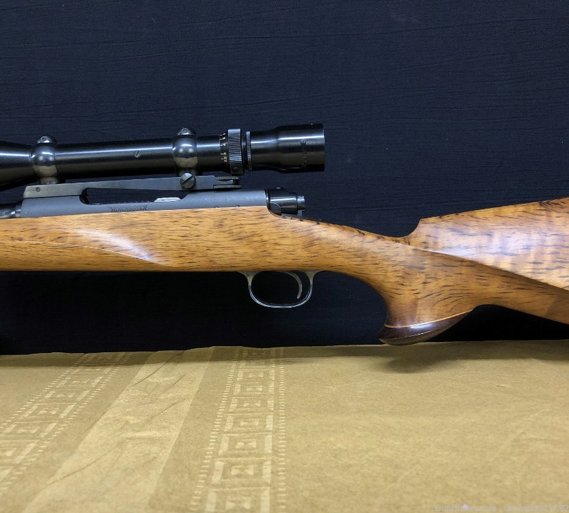 Winchester Model 70 Featherweight .243 WIN 22" Barrel Custom Stock-img-3