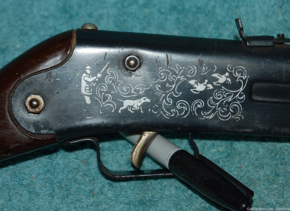 Vintage Daisy Model 107 Slide Action Air Rifle Works-img-2