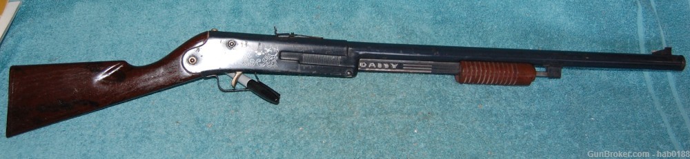 Vintage Daisy Model 107 Slide Action Air Rifle Works-img-0